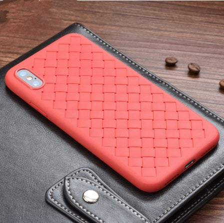 Luxury grid weaving case Luxury grid weaving case